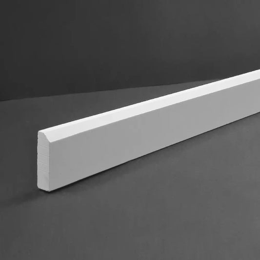 Battiscopa ceramica bianco opaco 4x60 listello smussato,gres porcellanato tutta massa - Gres Porcellanato di Bull Tile - Prezzo solo €66.61! Compra ora su CEGO CERAMICHE