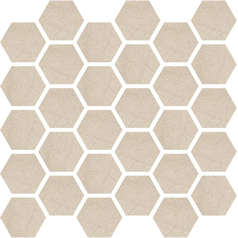 COEM Meridien Beige Mosaico Esagoni Naturale Lucidato