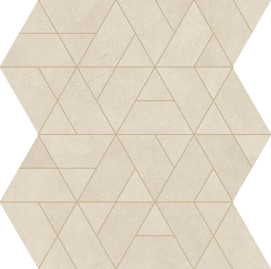 Keope Moov Up Cream Mosaico Diamante 31,1x35,9 Ultra Matt