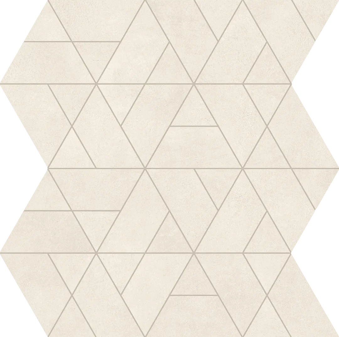 Keope Moov Up White Mosaico Diamante 31,1x35,9 Ultra Matt