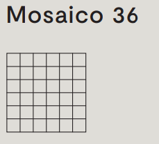 Lea Pulse Sand Mosaico 36 30x30 Naturale