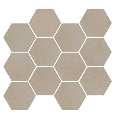 Alchimia Mud Mosaico Esagoni 23x27 0THC3M1 | Miglior prezzo nel 2025 su Cego Ceramiche