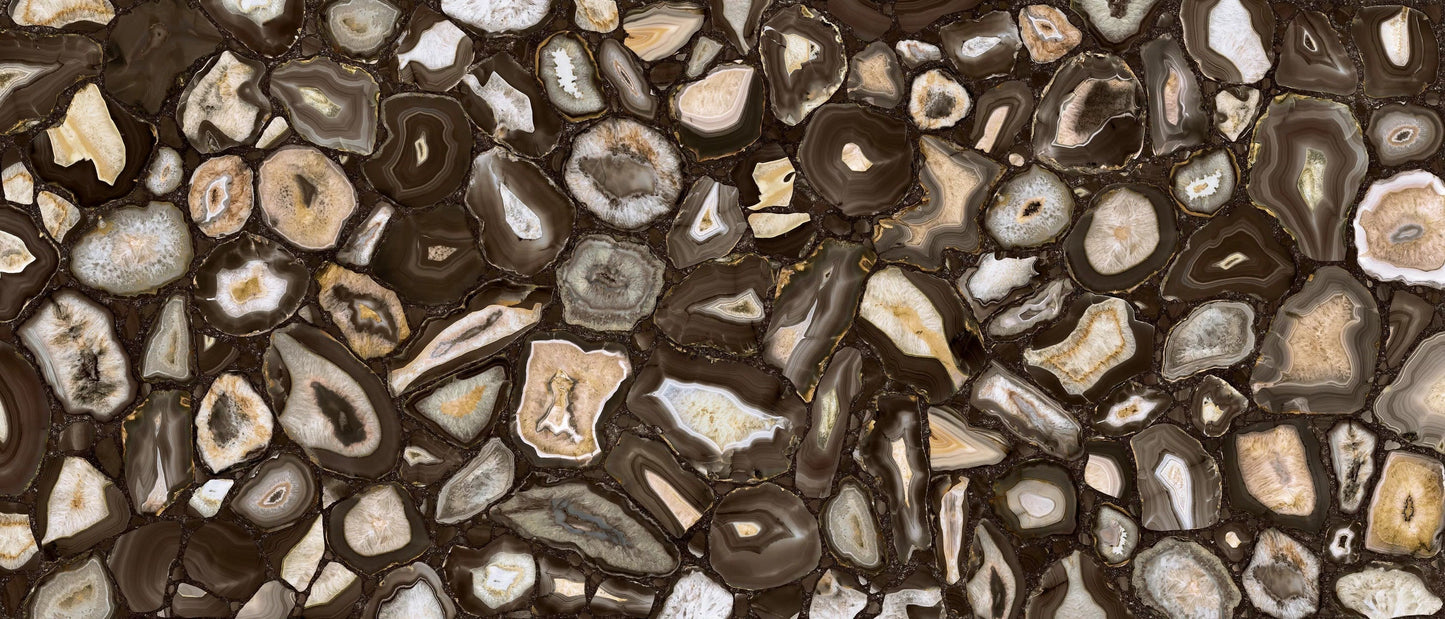 Mystic Luxe Umber Gold Glossy 120x280 - Gres Porcellanato di Florim - Prezzo solo €819.11! Compra ora su CEGO CERAMICHE