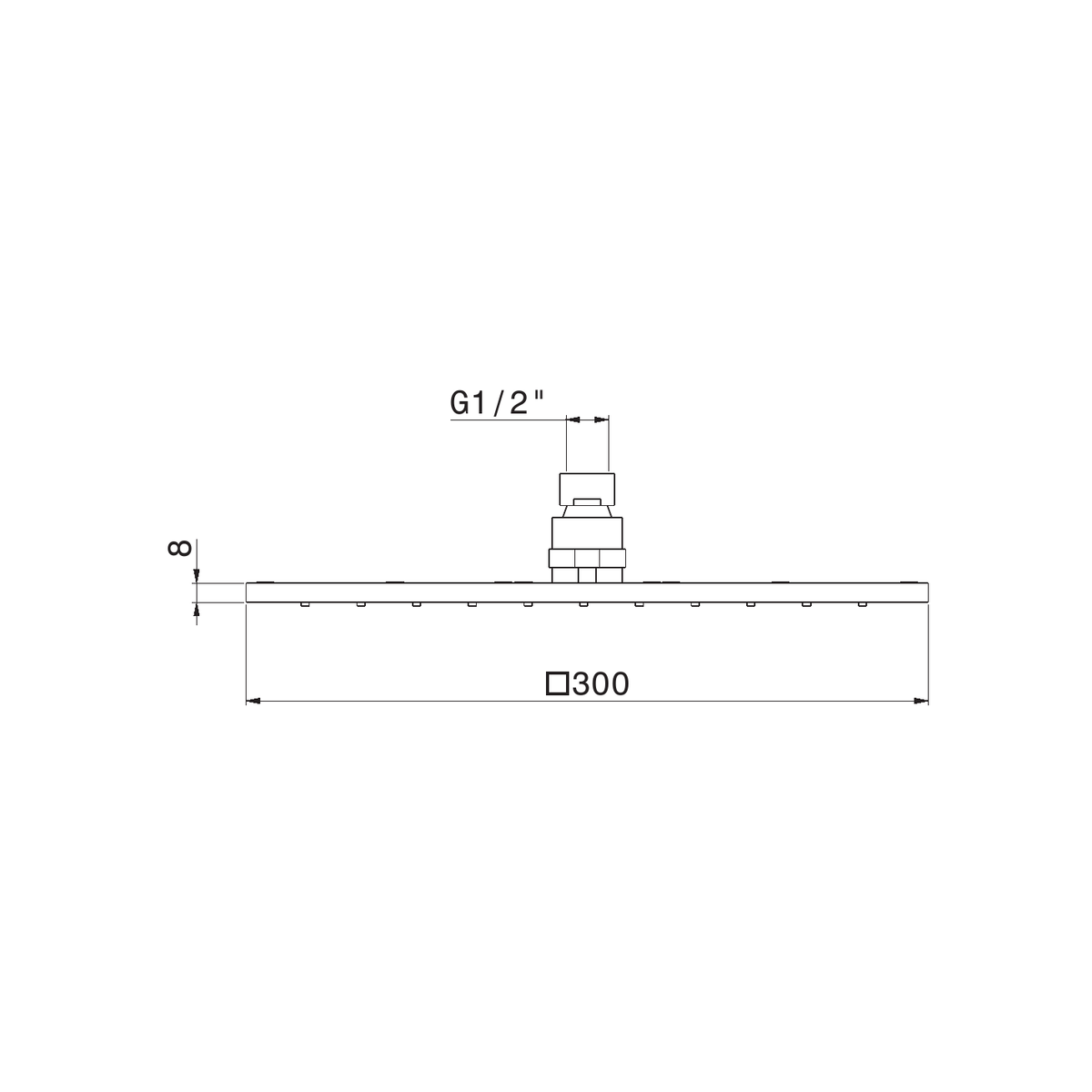 Newform 26537X - disegno tecnico