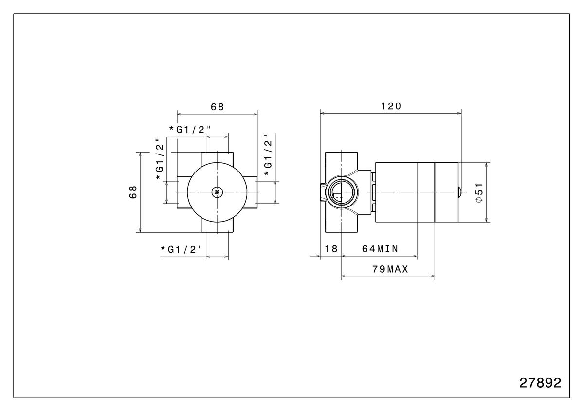 Newform 27892 - disegno tecnico
