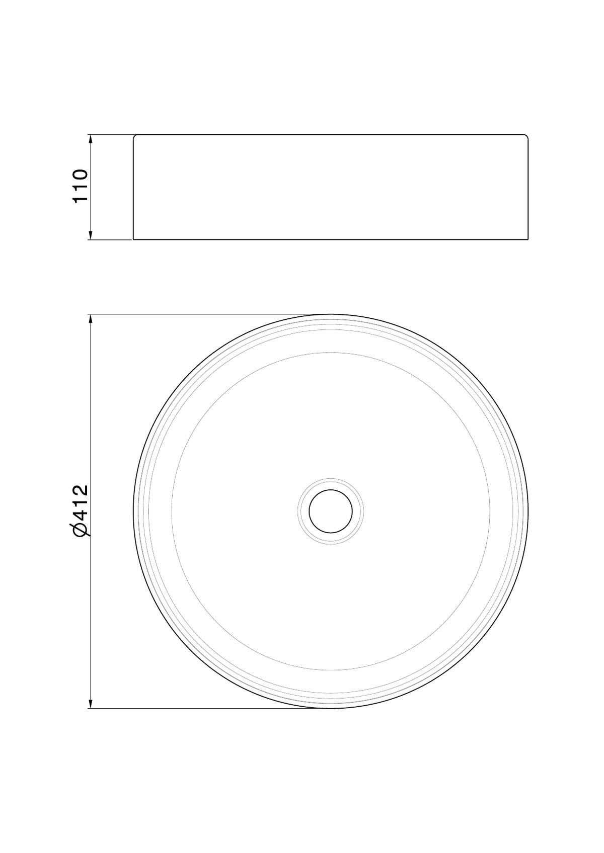 Newform 66380 - disegno tecnico