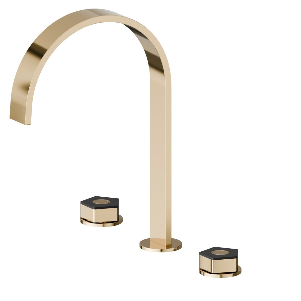 Newform 69700 - PVD Gold lucido + Nero opaco - codice 69700.62.093