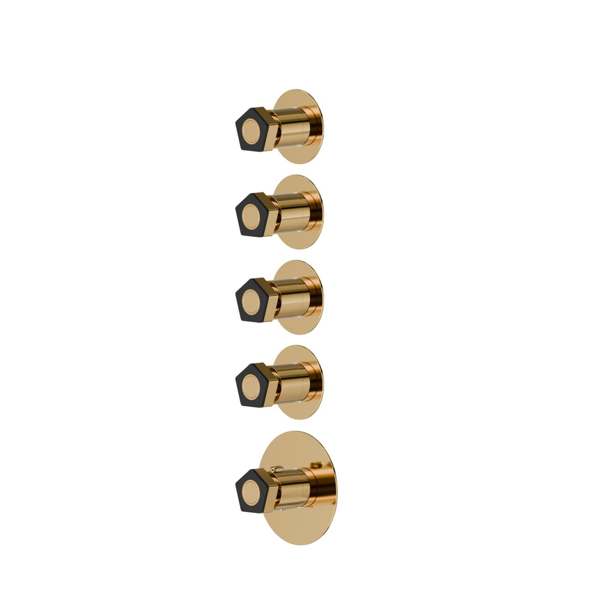 Newform 69801E - PVD Gold lucido + Nero opaco - codice 69801E.62.093
