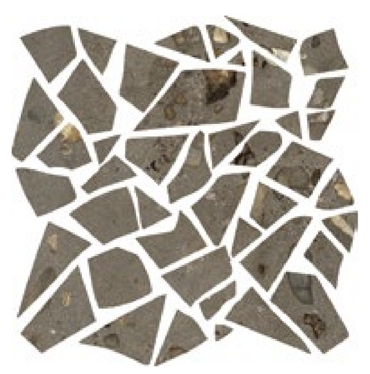 I Ciottoli Sassi Palladiana Antracite 30,2x30,2 Naturale-Levigato-Matt Mix