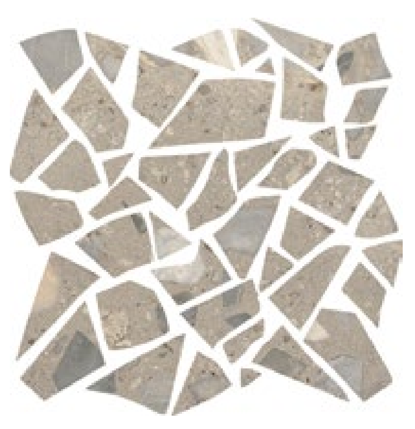 I Ciottoli Sassi Palladiana Grigio 30,2x30,2 Naturale-Levigato-Matt Mix