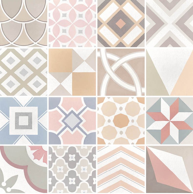 Studio One Caprice Pastel Patchwork 20x20