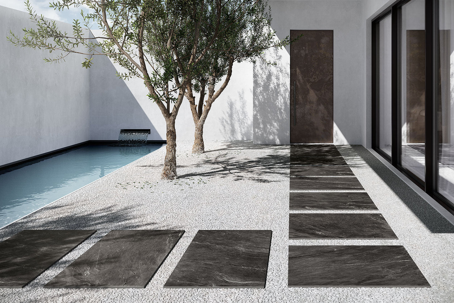 Cardoso Antracite Mosaico Palladiana 30x30 Naturale - Gres Porcellanato di Coem Ceramiche - Prezzo solo €36! Compra ora su CEGO CERAMICHE