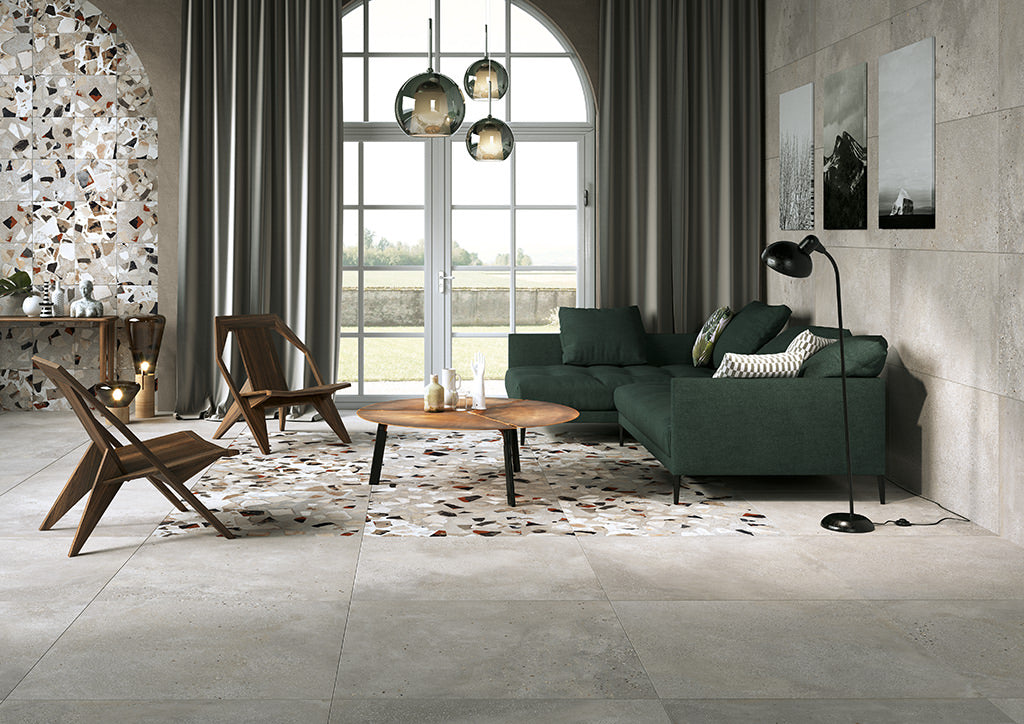 I Cocci Cenere Split 30x30 Natural