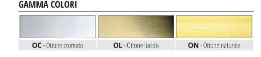 Proelegant Ottone lucido - gamma colori