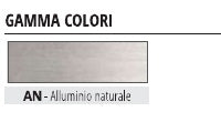 Projoint alluminio naturale - finitura AN