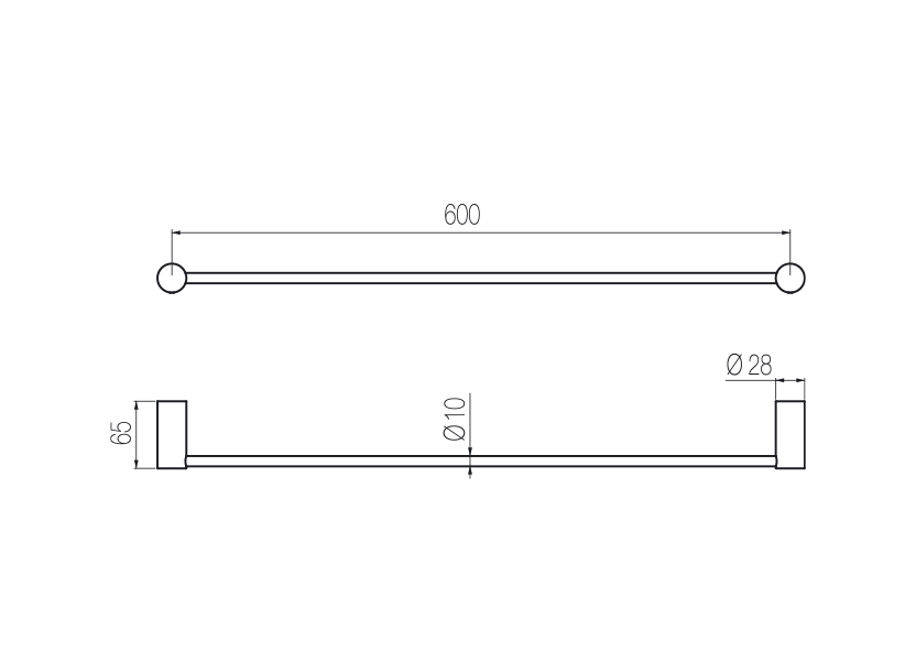 Radomonte ACC6 - disegno tecnico