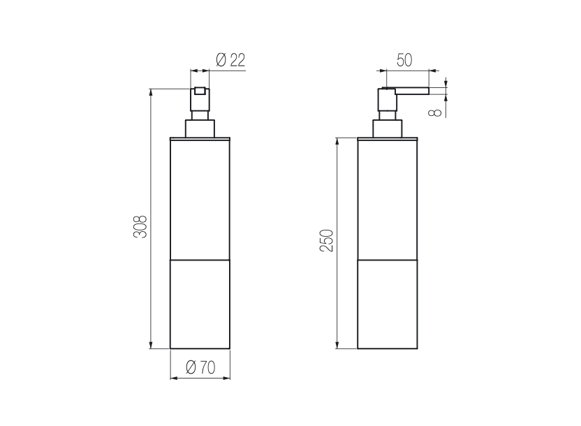 Radomonte ACX21 - disegno tecnico