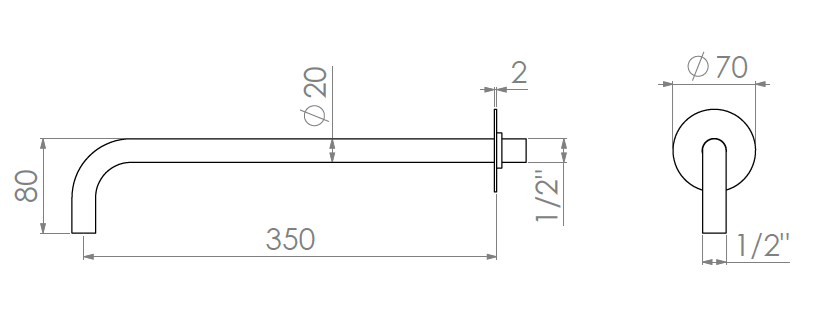 Radomonte BRA1 - disegno tecnico
