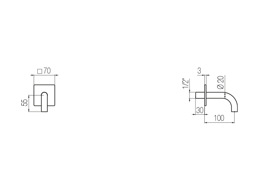 Radomonte CHQ10 - disegno tecnico