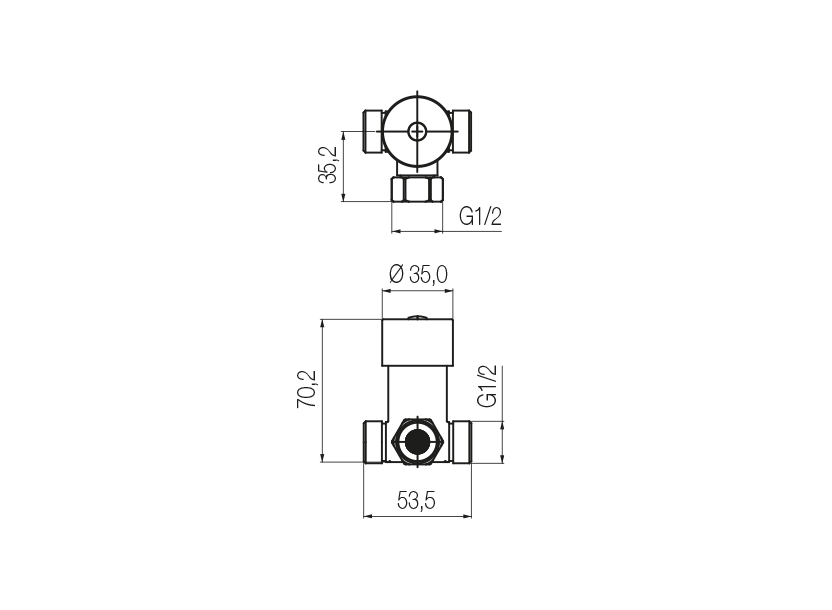 Radomonte DXF0 - disegno tecnico