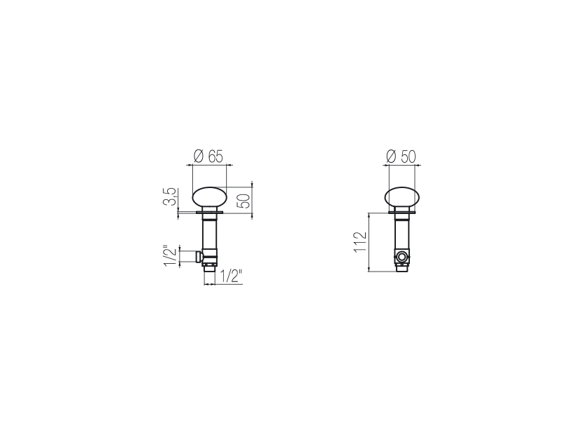 Radomonte MIR92 - disegno tecnico