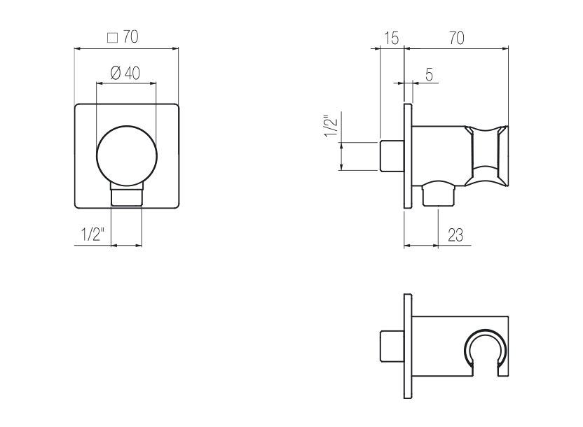 Radomonte PRE4 - disegno tecnico