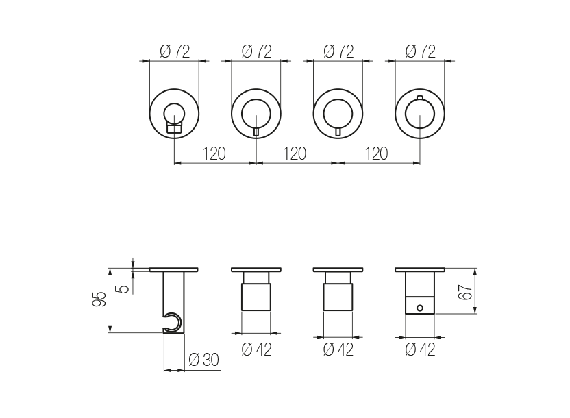 Radomonte TKN51 - disegno tecnico