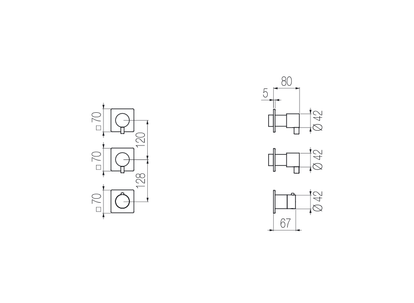 Radomonte TRN55 - disegno tecnico