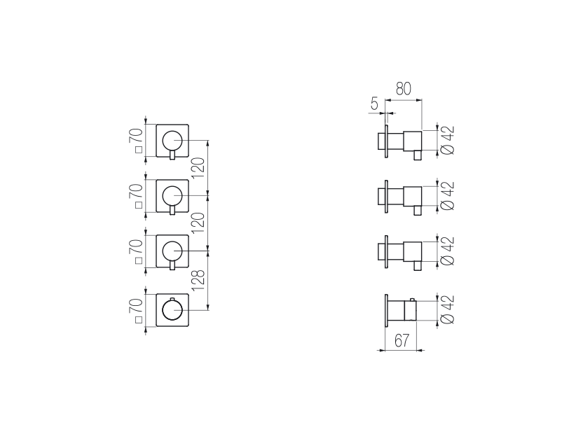 Radomonte TRN56 - disegno tecnico