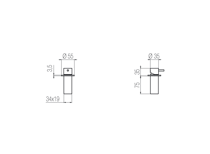 Radomonte ZER12 - disegno tecnico