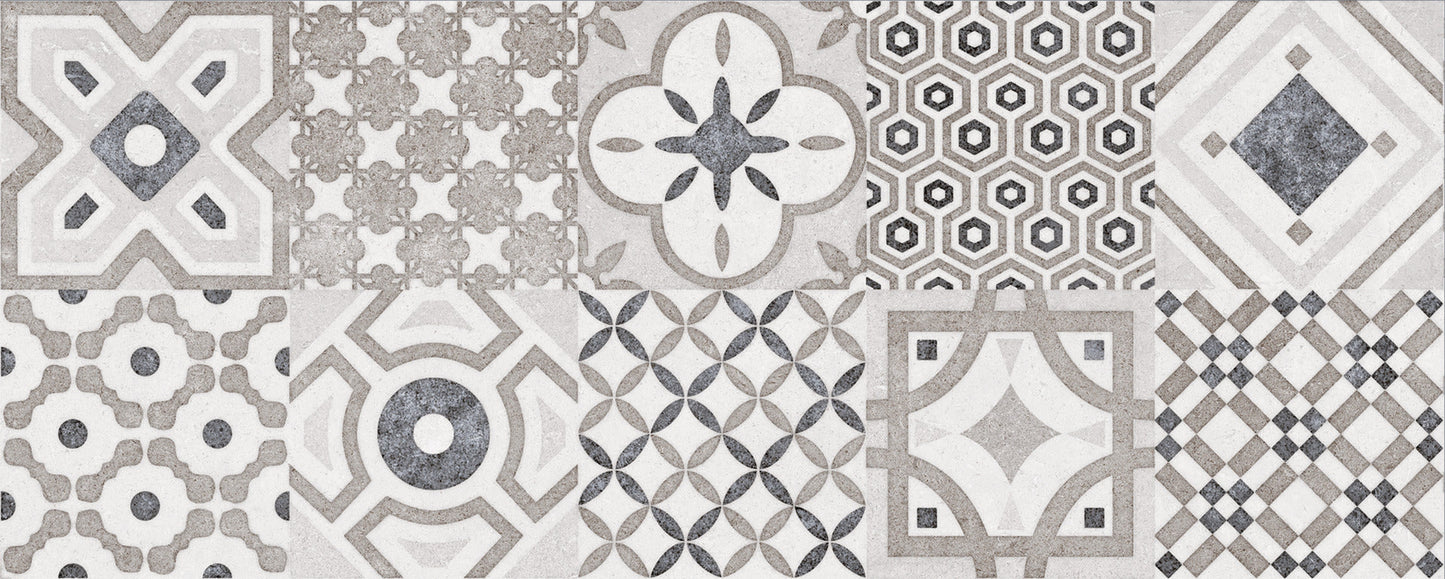 Ragno Creek Bianco Decoro Accordi 20x50