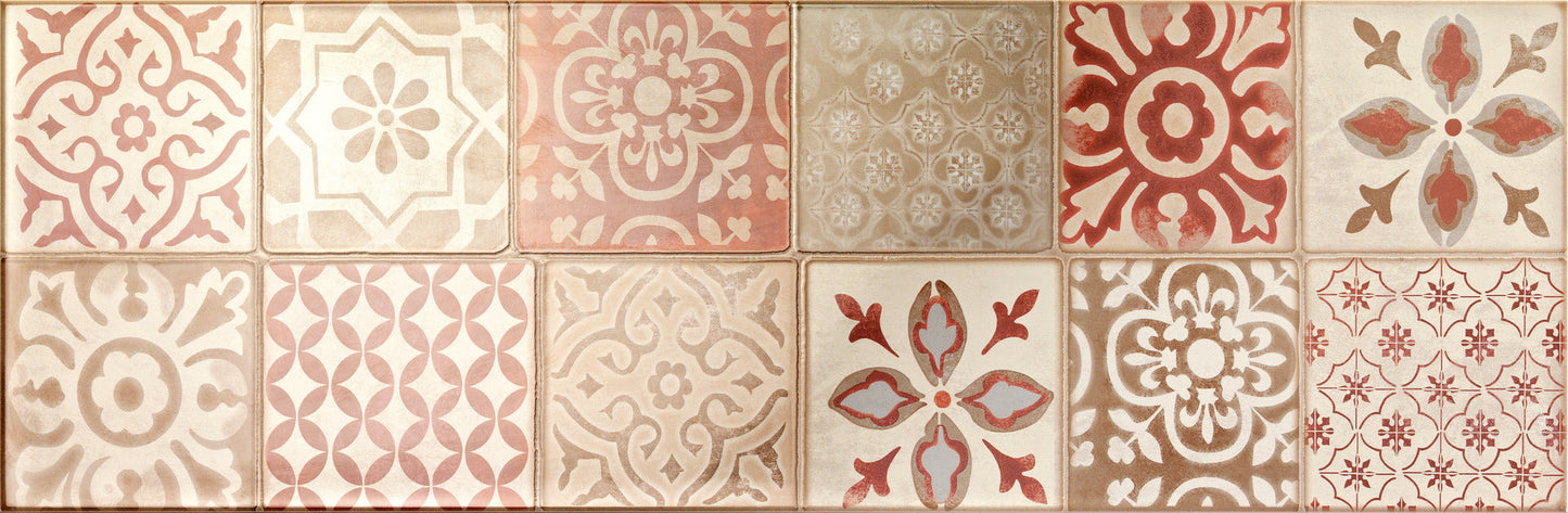Ragno Frame Cream Decoro 25x76