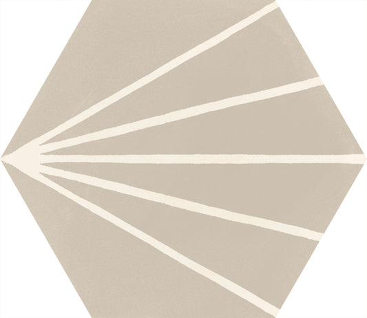 Stratford Clay Esagona Decoro Tratti 21x18,2 - Gres Porcellanato di RAGNO - Prezzo solo €14.43! Compra ora su CEGO CERAMICHE