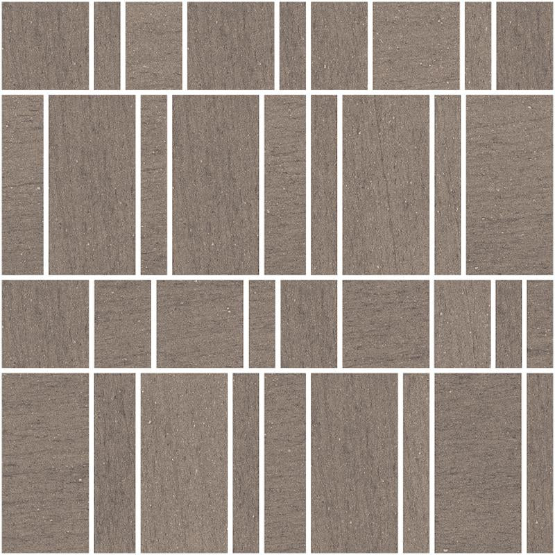 COEM Remixed Taupe Mosaico Tessere 45x45 Naturale