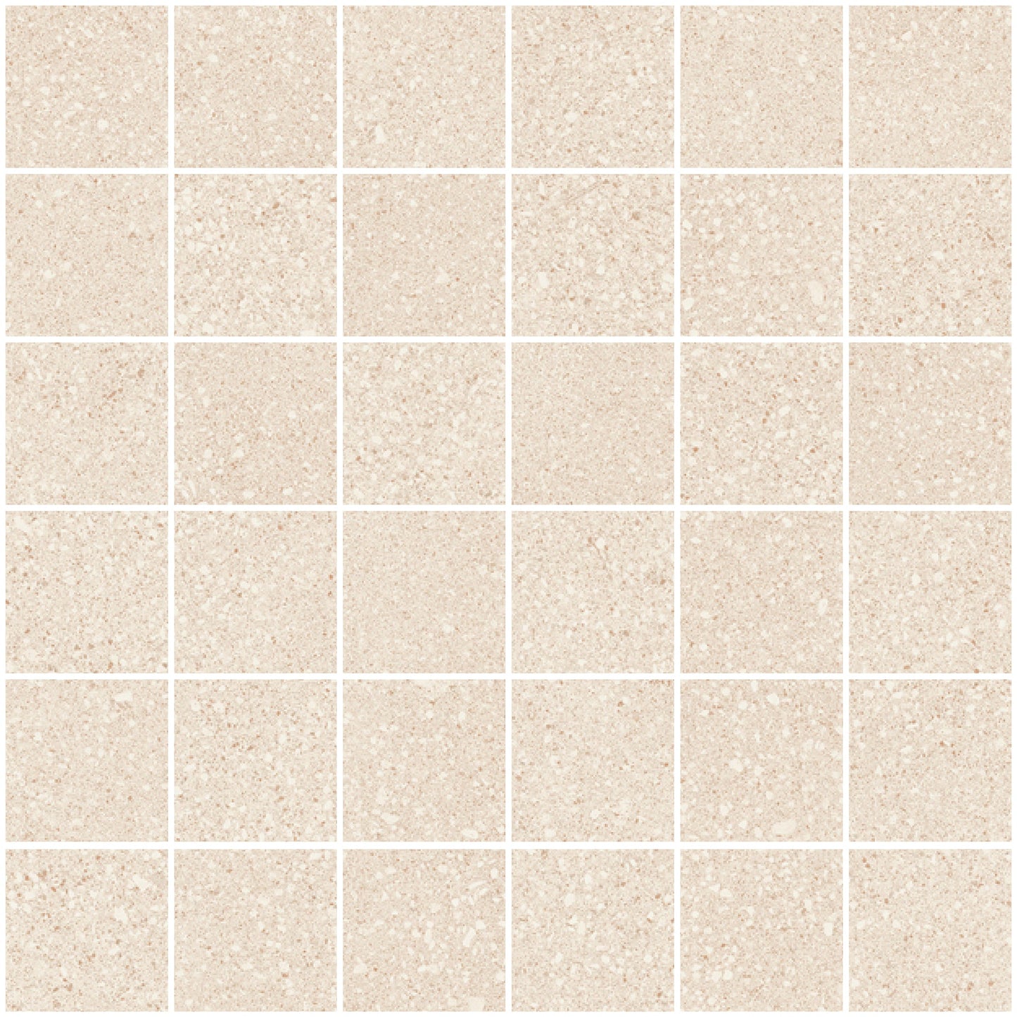 Sant Agostino Gravel Small Light Mosaico 30x30 Nat
