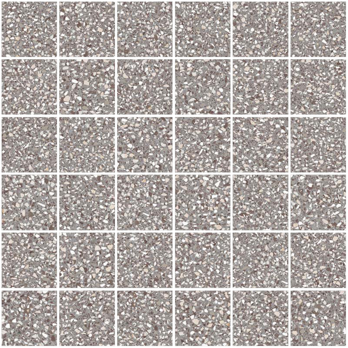 Sant'agostino Newdecò Mosaico Grey 30x30 cm Naturale/Lucido minimale ufficiale Ceramica Sant’Agostino