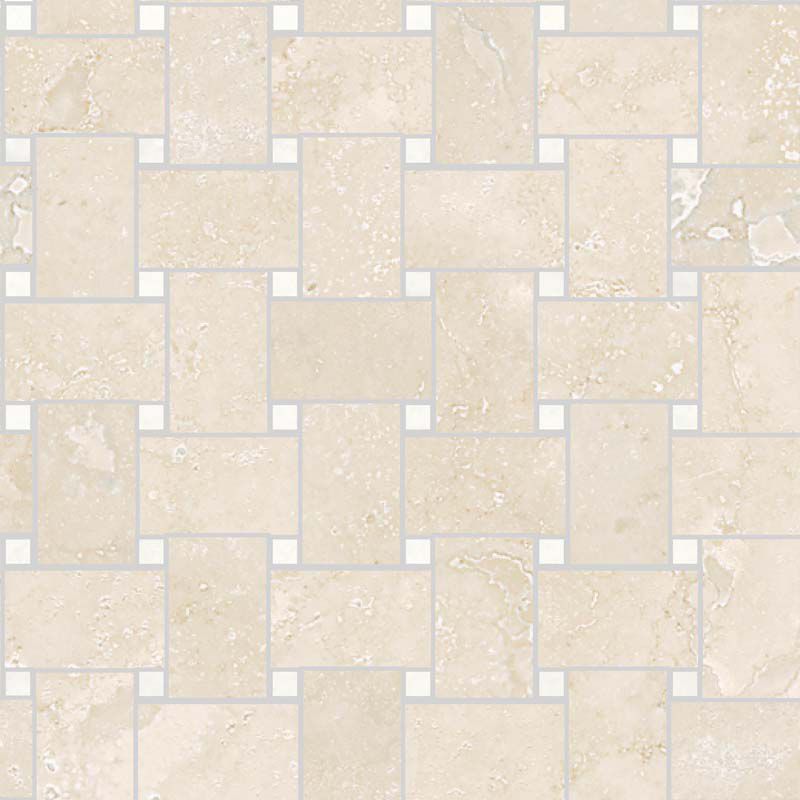Sant'agostino Via Appia Decoro Rete Ivory 30x30 cm Kry lucido minimale ufficiale Ceramica Sant’Agostino