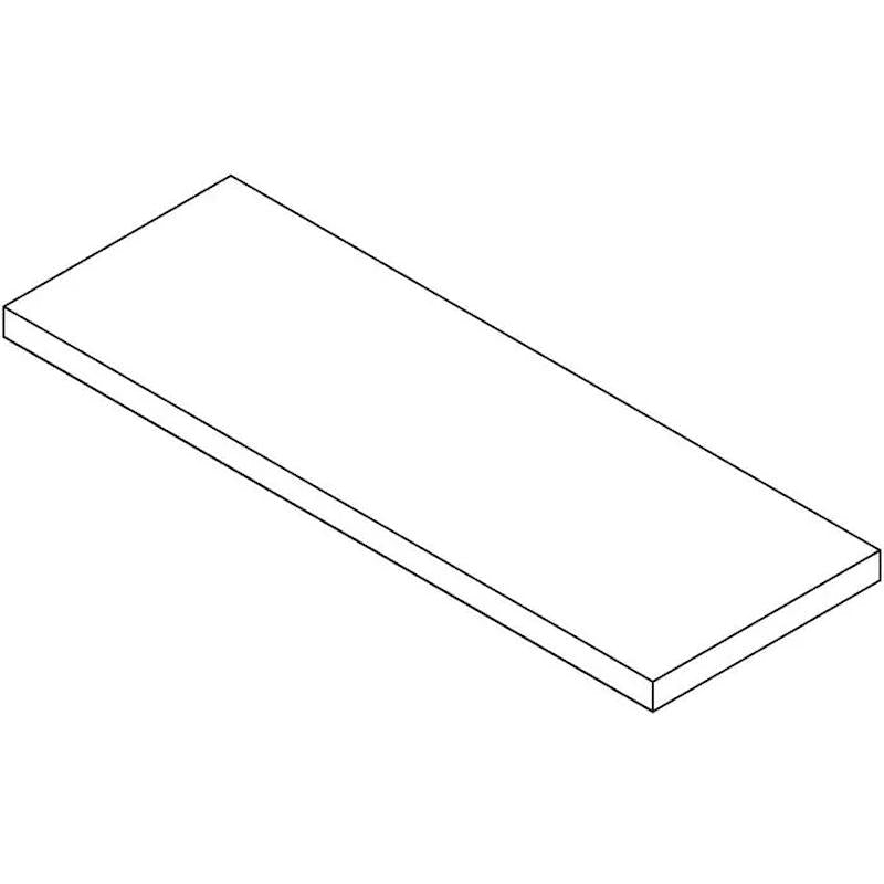 Versace Meteorite Gradone Angolare Dx Bianco 32x120x4,5 Naturale