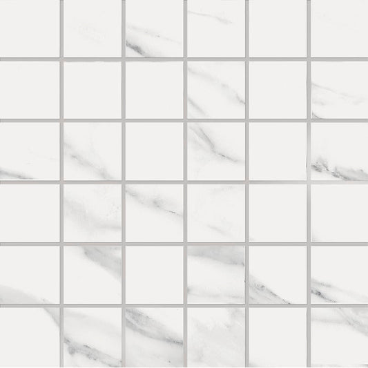 Emilceramica Tele di Marmo Statuario Michelangelo Mosaico 5x5 Full Lappato EEHA | Miglior prezzo nel 2025 su Cego Ceramiche