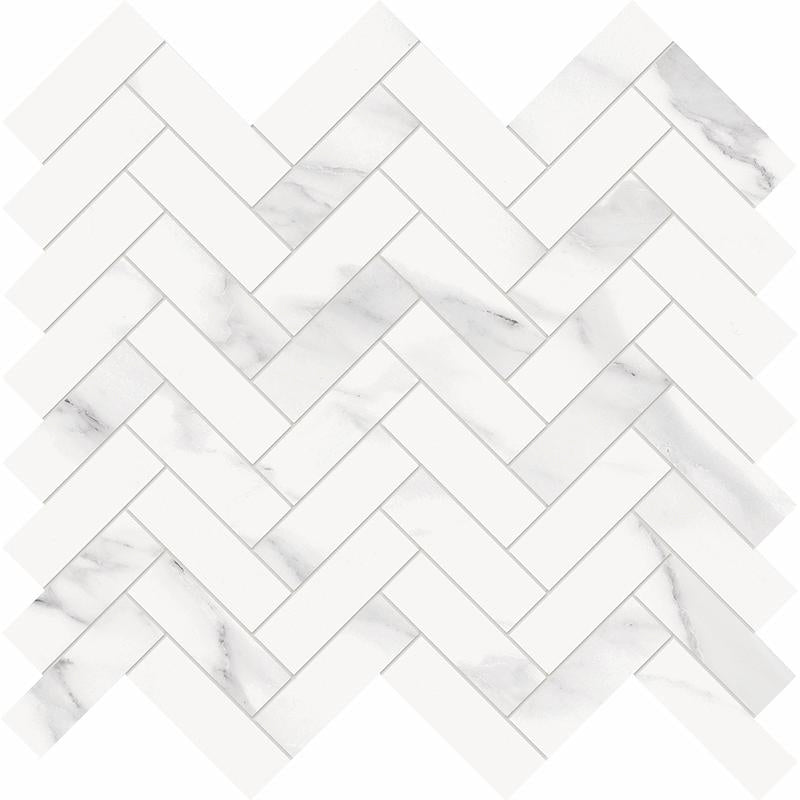 Emilceramica Tele di Marmo Statuario Michelangelo Mosaico Trama 32x28 Full Lappato EEGW | Miglior prezzo nel 2025 su Cego Ceramiche