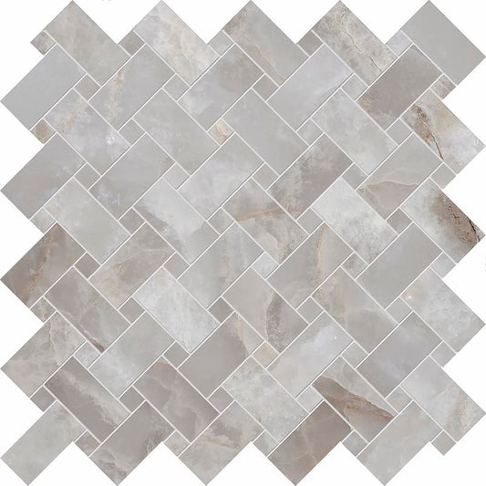 Emilceramica Tele di Marmo Reloaded Onice Klimt Intrecci 30x30 Full Lappato E0R6 | Miglior prezzo nel 2025 su Cego Ceramiche