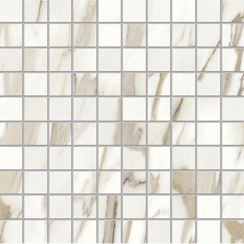 Emilceramica Tele di Marmo Reloaded Calacatta Gold Canova Mosaico 3x3 Naturale E0QL | Miglior prezzo nel 2025 su Cego Ceramiche