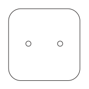 Tl Bath ricambio basetta plexiglass serie simple 0175/R - disegno tecnico originale del catalogo Tl Bath