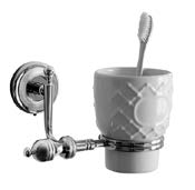 Tl Bath Queen portaspazzolini a parete 6602C