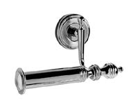 Tl Bath Queen portarotolo ottone cromo 6605