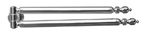 Tl Bath Queen portasalviette doppio a snodo 6619