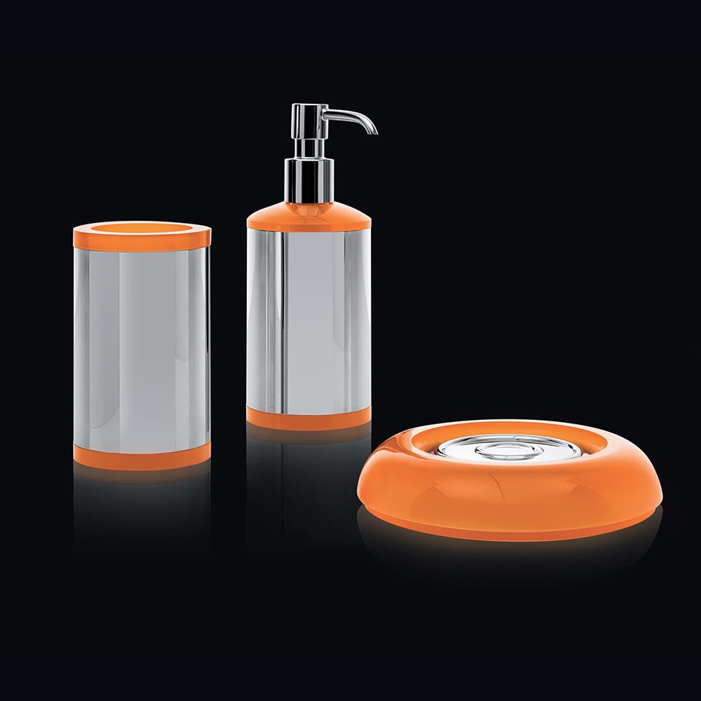 Tl Bath dosatore sapone liquido da appoggio cromo A163