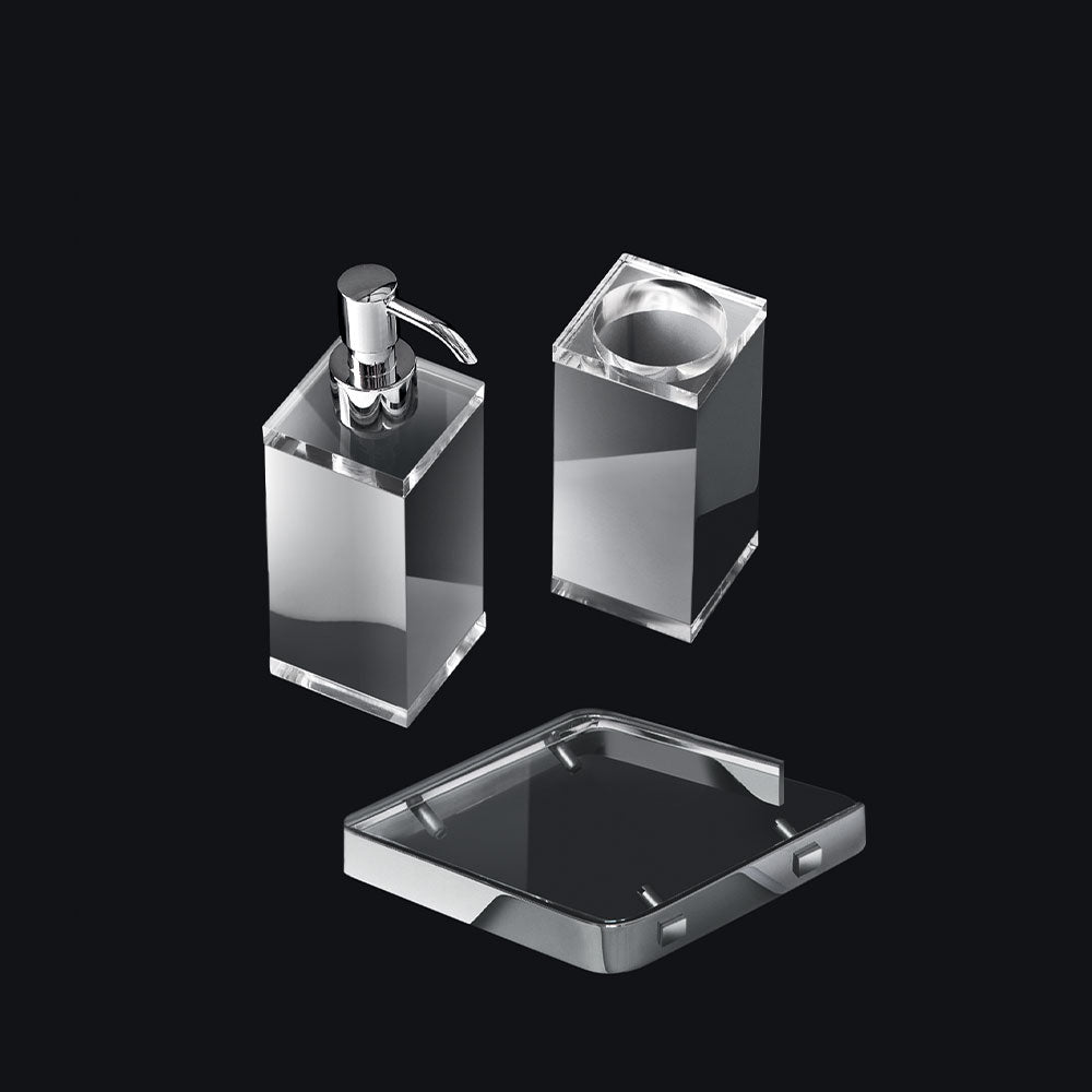 Tl Bath Flesso Metal dosatore sapone liquido da appoggio FLM863