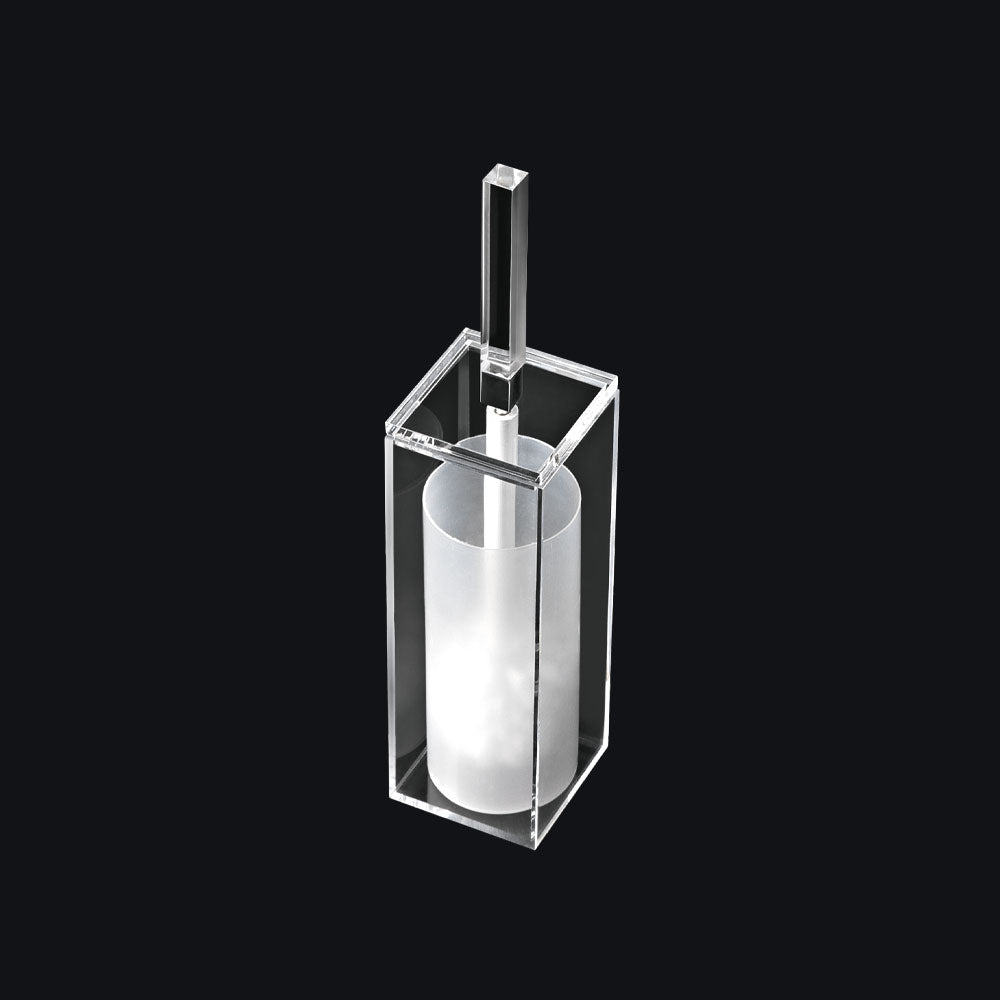 Tl Bath Flesso Plexi portascopino da terra FLP606