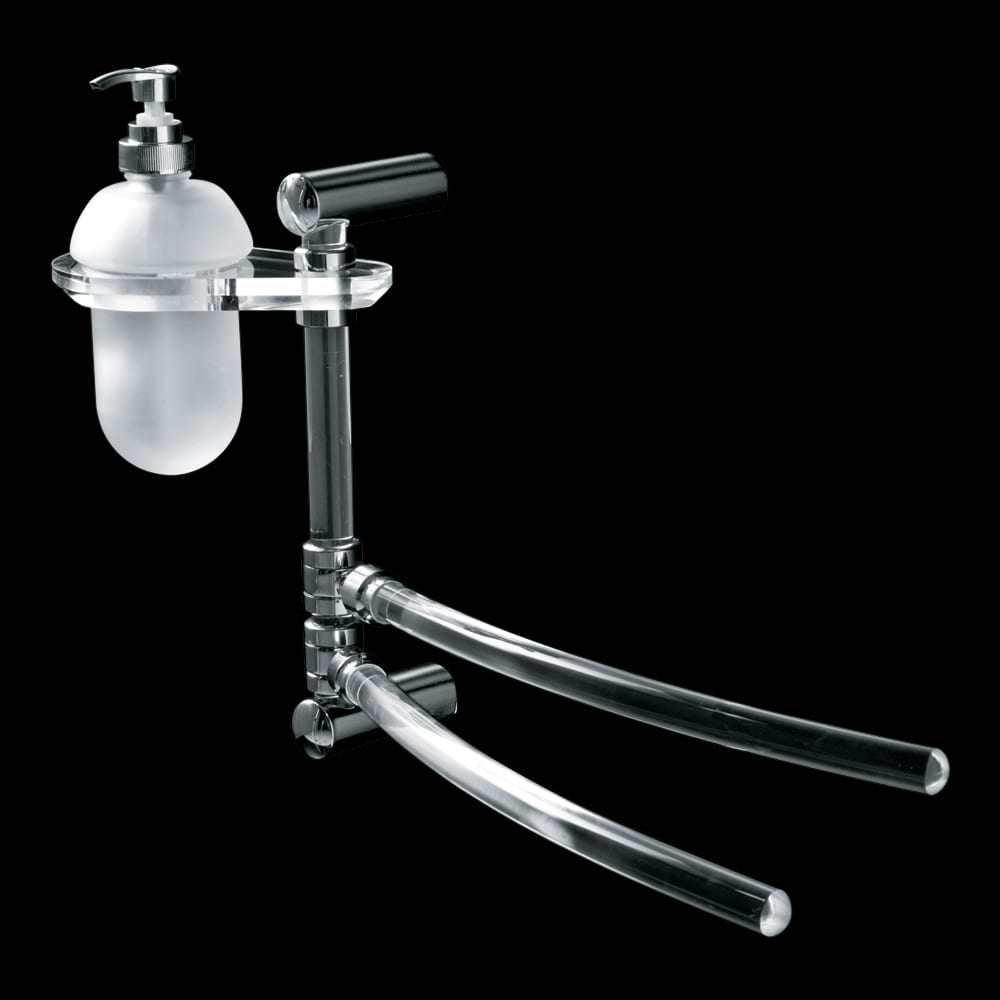 Tl Bath Gardenia dosatore sapone liquido e portasalviette doppio 2537